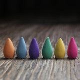 20 Cônes d'Encens Cascade Parfumés pour Méditation - Biloria