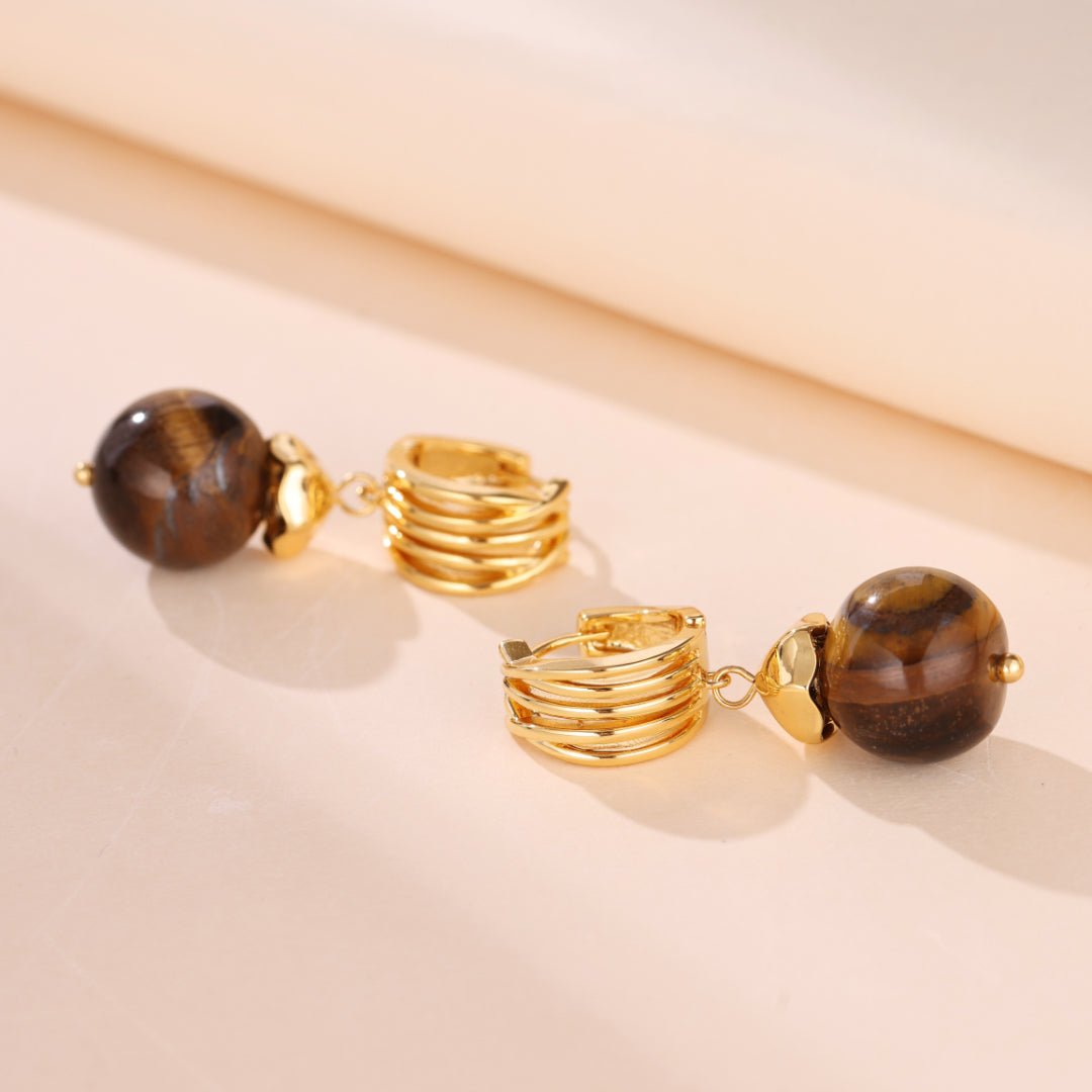 À qui offrir des boucles d'oreilles Œil de Tigre ? - Biloria