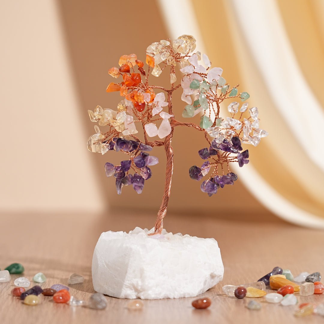 Arbre de Vie 7 Chakras : Cadeau Énergétique pour l'Équilibre - Biloria