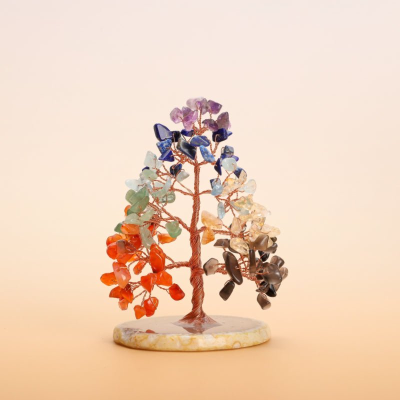 Arbre de Vie 7 Chakras en Pierres Semi-Précieuses - Biloria