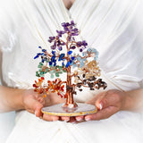 Arbre de Vie 7 Chakras en Pierres Semi-Précieuses - Biloria