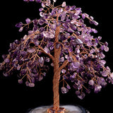 Arbre de Vie Améthyste Agate - Décoration Spirituelle Fait Main - Biloria