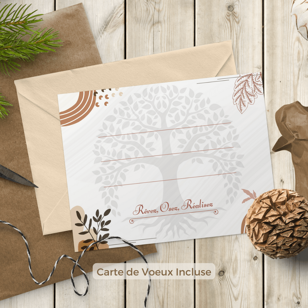 Arbre de Vie Aventurine et Agate pour Nouveau Départ - Biloria