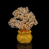 Arbre de Vie Citrine Sac à Trésor – Abondance et Énergie Positive - Biloria