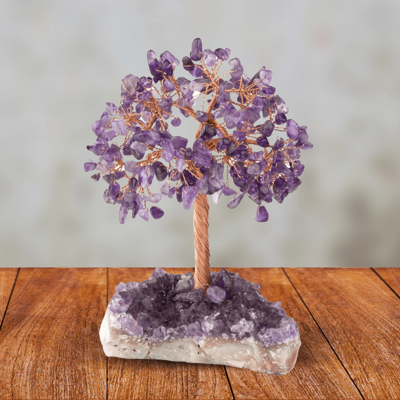 Arbre de Vie en Améthyste - Cadeau Spirituel - Biloria