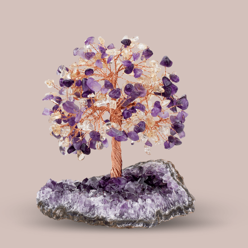 Arbre de Vie en Améthyste - Cadeau Spirituel - Biloria