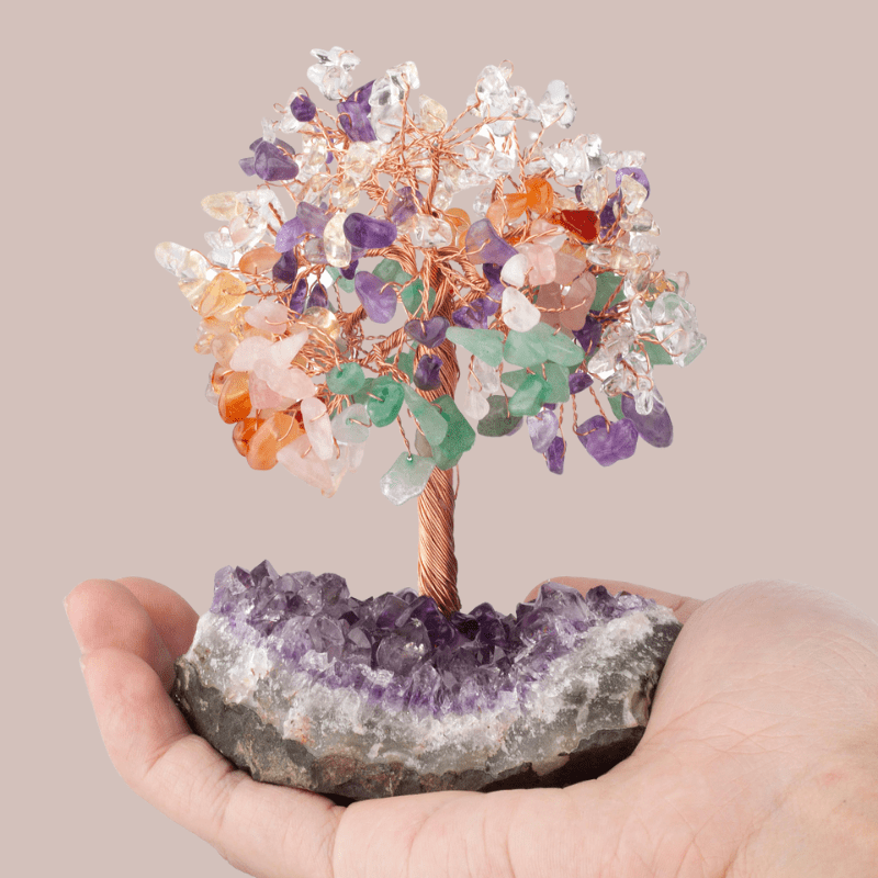 Arbre de Vie en Améthyste - Cadeau Spirituel - Biloria