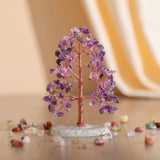 Arbre de Vie en Améthyste pour la Sérénité et la Protection - Biloria