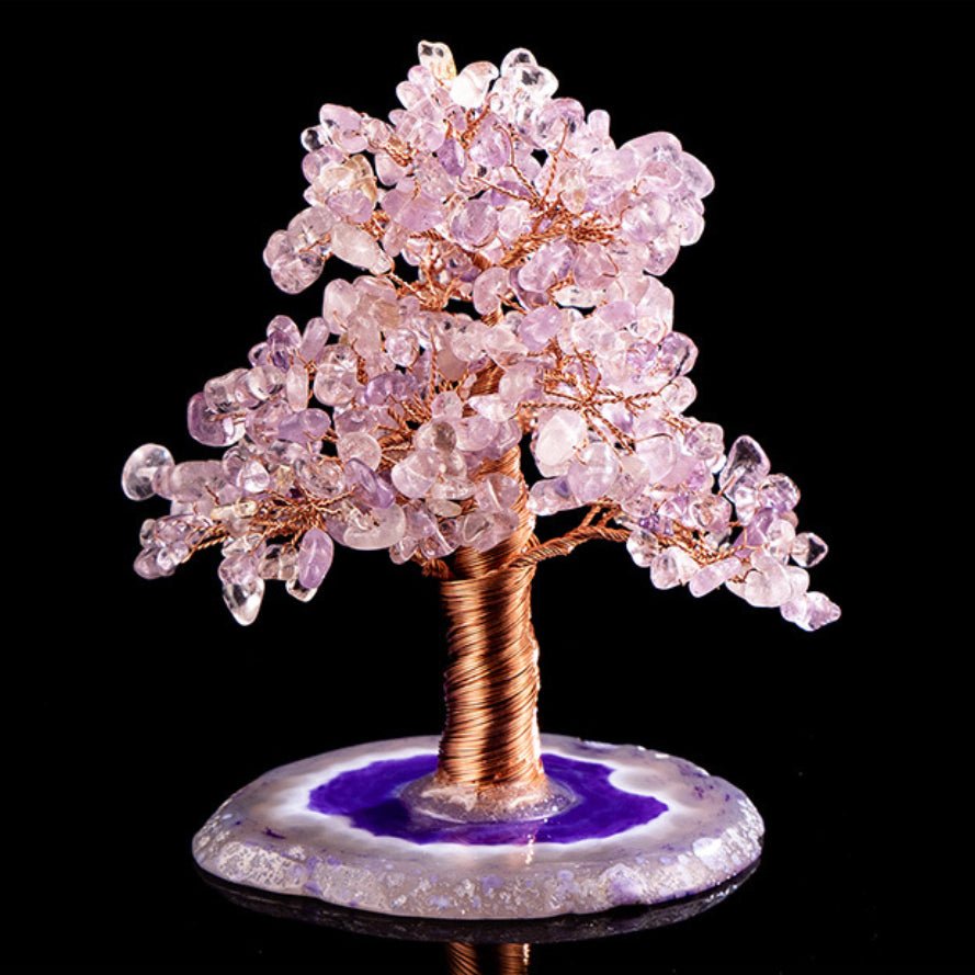 Arbre de Vie en Amétrine et Agate | Harmonie et Équilibre - Biloria