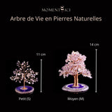 Arbre de Vie en Amétrine et Agate | Harmonie et Équilibre - Biloria