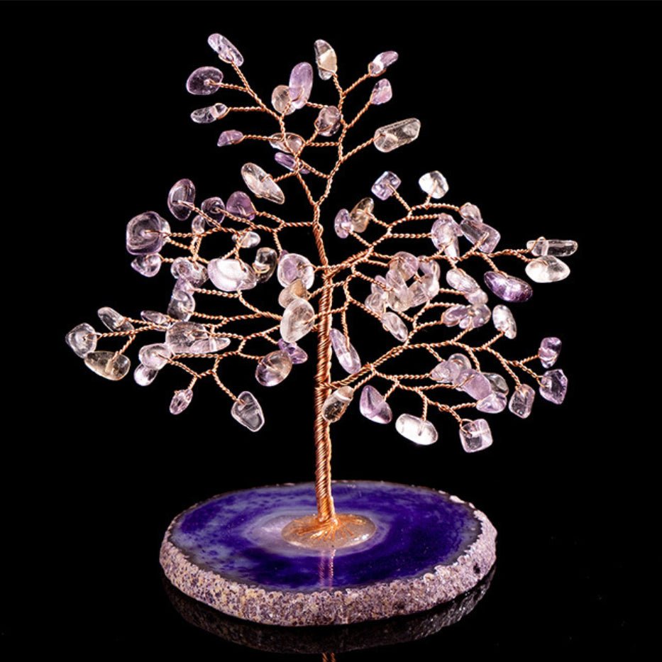 Arbre de Vie en Amétrine et Agate | Harmonie et Équilibre - Biloria
