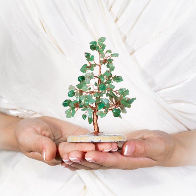 Arbre de Vie en Aventurine pour Prospérité et Harmonie - Biloria