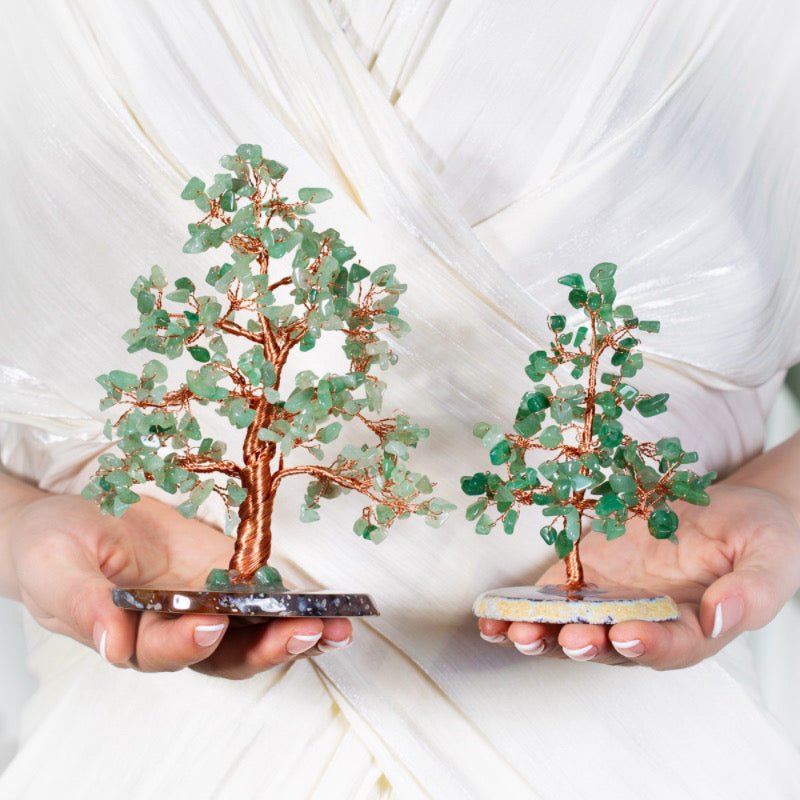 Arbre de Vie en Aventurine pour Prospérité et Harmonie - Biloria