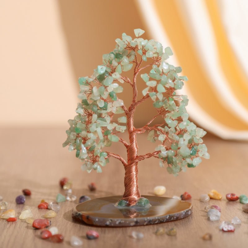 Arbre de Vie en Aventurine pour Prospérité et Harmonie - Biloria