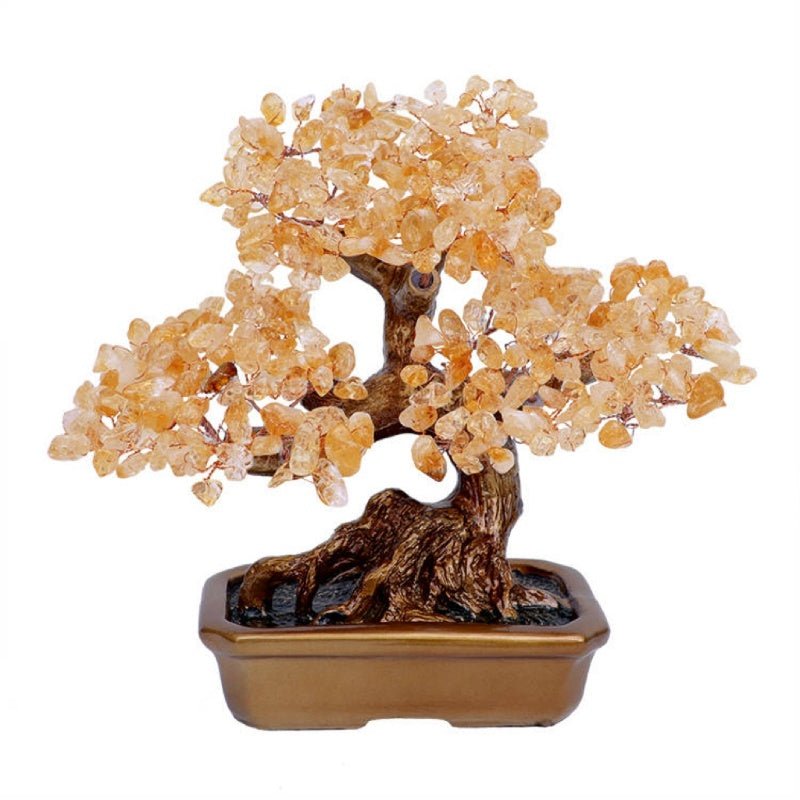 Arbre de Vie en Citrine - Symbole d'Abondance et d'Optimisme - Biloria