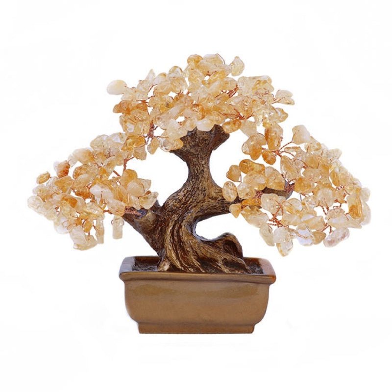 Arbre de Vie en Citrine - Symbole d'Abondance et d'Optimisme - Biloria