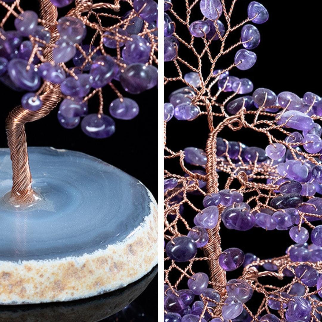 Arbre de Vie en Pierres Naturelles 16 cm – 6 Modèles - Biloria