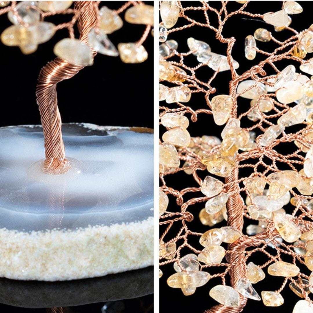 Arbre de Vie en Pierres Naturelles 16 cm – 6 Modèles - Biloria