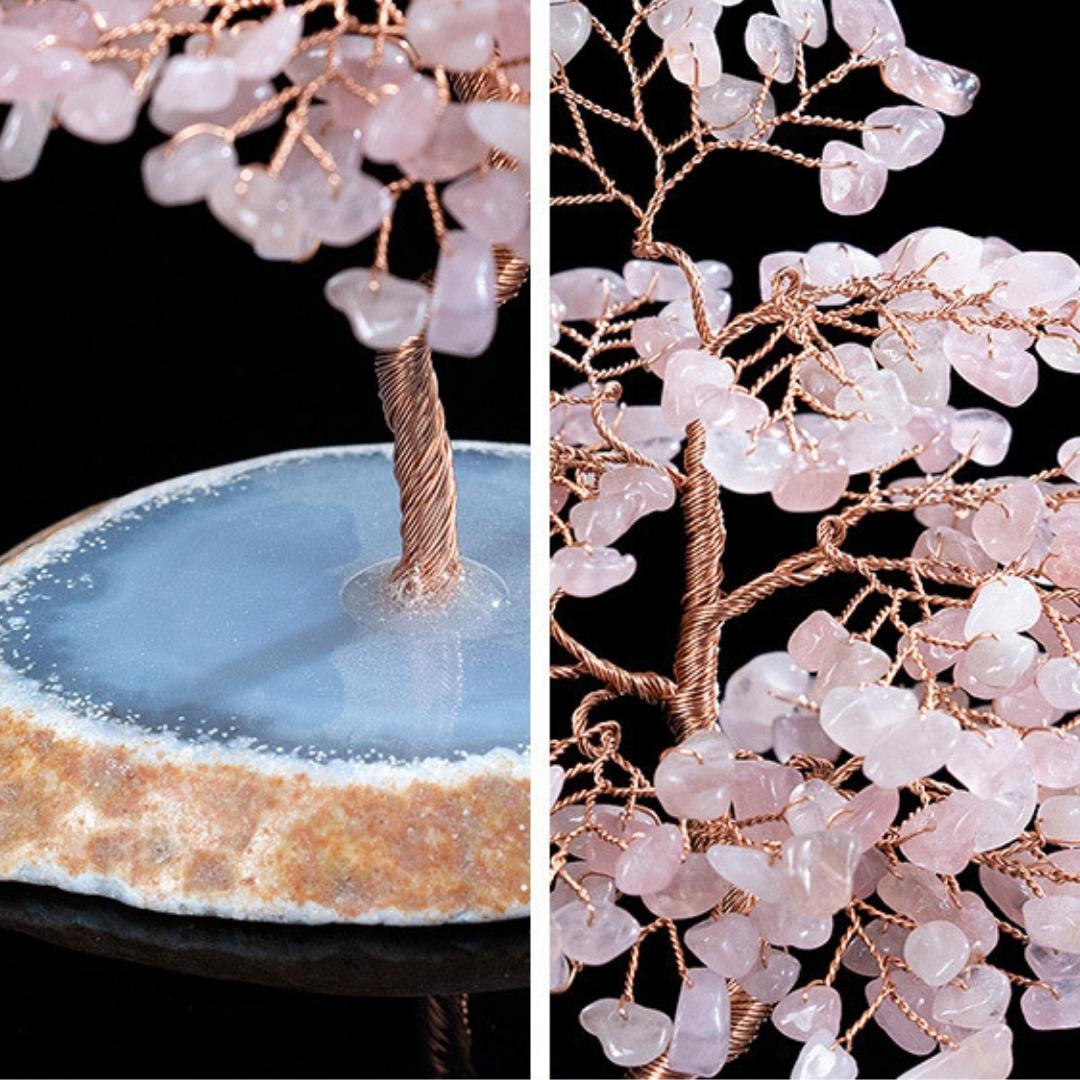 Arbre de Vie en Pierres Naturelles 16 cm – 6 Modèles - Biloria