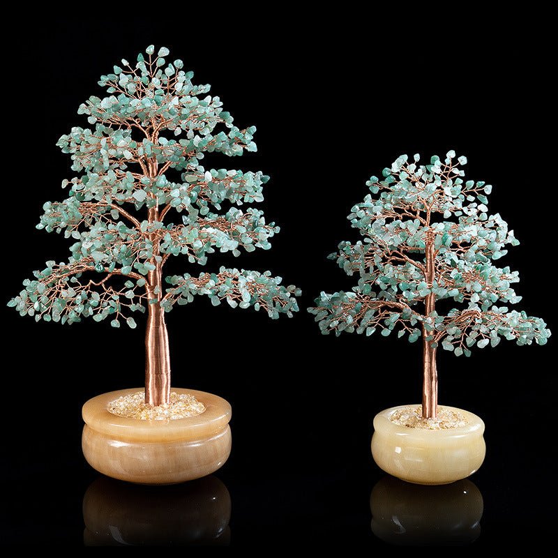 Arbre de Vie en Pierres Naturelles Améthyste Citrine Aventurine - Biloria