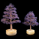 Arbre de Vie en Pierres Naturelles Améthyste Citrine Aventurine - Biloria