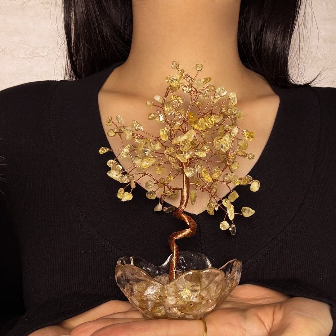 Arbre de Vie en Pierres Naturelles – Équilibre et Sérénité - Biloria