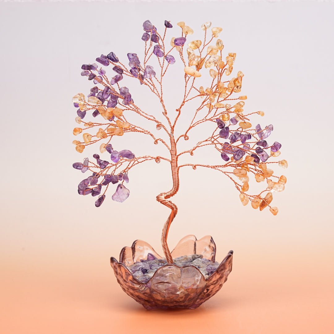 Arbre de Vie en Pierres Naturelles – Équilibre et Sérénité - Biloria