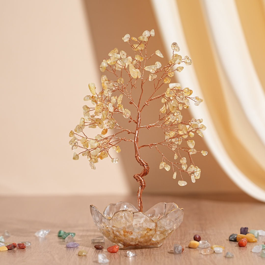 Arbre de Vie en Pierres Naturelles – Équilibre et Sérénité - Biloria