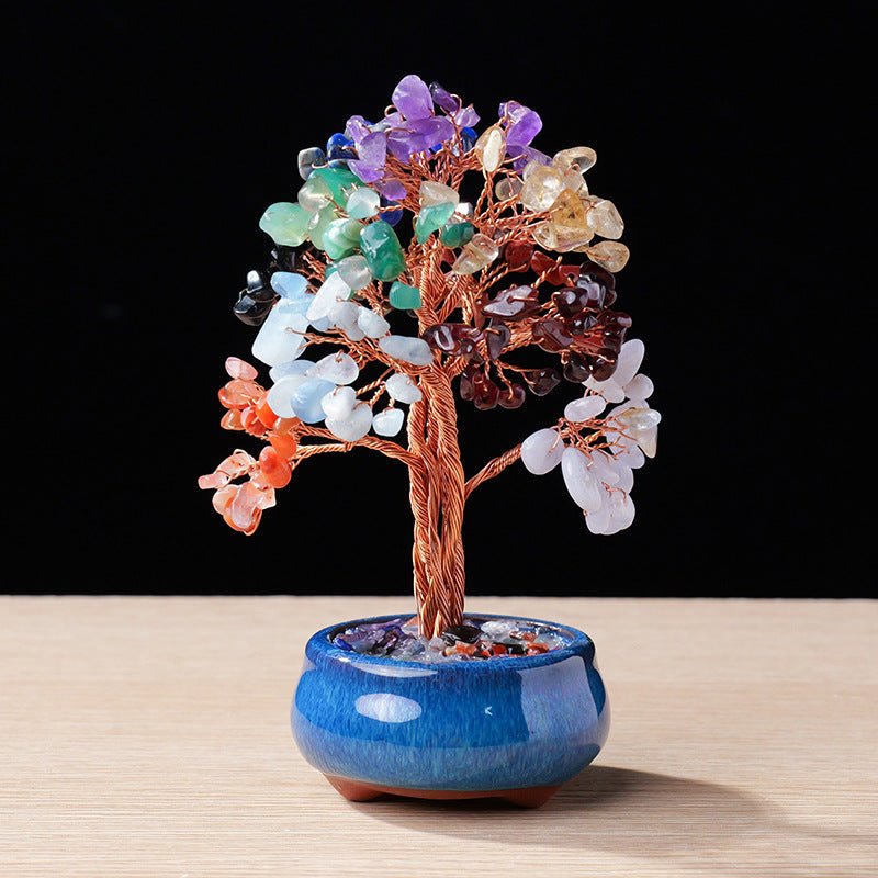 Arbre de Vie en Pierres Naturelles – Harmonie et Énergie - Biloria