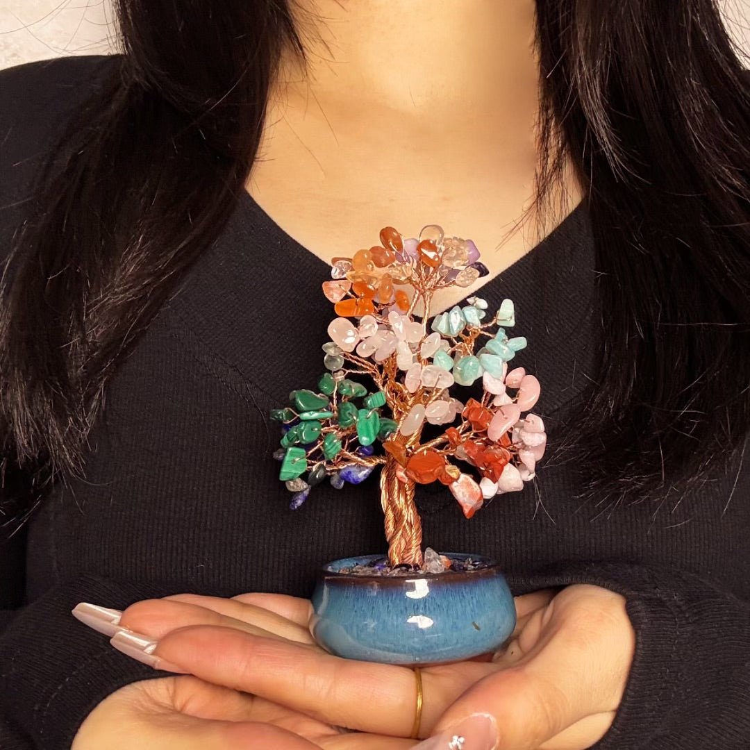 Arbre de Vie en Pierres Naturelles – Harmonie et Énergie - Biloria