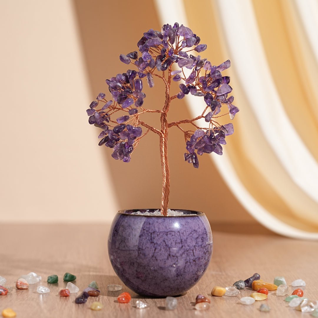 Arbre de Vie en Pierres Naturelles – Harmonie Intérieure - Biloria