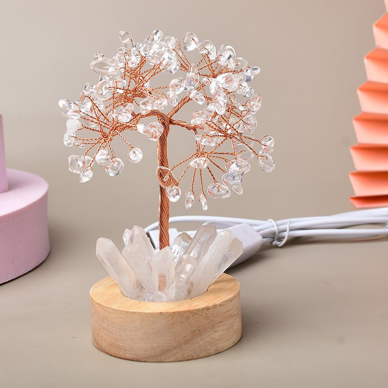 Arbre de Vie Lumineux Vitalité - Pierres Naturelles Feng Shui - Biloria
