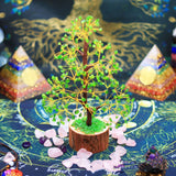 Arbre de Vie Pierres 7 Chakras Déco Bureau Tendance - Biloria