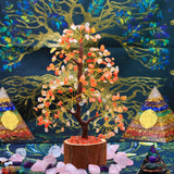 Arbre de Vie Pierres 7 Chakras Déco Bureau Tendance - Biloria