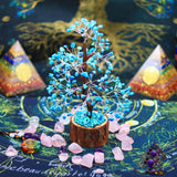 Arbre de Vie Pierres 7 Chakras Déco Bureau Tendance - Biloria