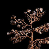 Arbre de Vie Quartz Fumé Agate 11 cm – Détachement et Ancrage - Biloria