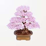 Arbre de Vie Quartz Rose - Générosité & Douceur pour votre Bureau - Biloria