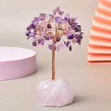 Arbre de Vie Quartz Rose pour Méditation et Recentrage - Biloria