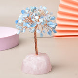 Arbre de Vie Quartz Rose pour Méditation et Recentrage - Biloria