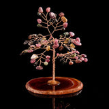 Arbre de Vie Tourmaline Agate fait main 3 tailles - Biloria