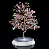Arbre de Vie Tourmaline Agate fait main 3 tailles - Biloria