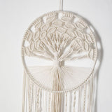 Attrape-rêve Arbre de Vie en Macramé 90 cm Fait Main - Biloria