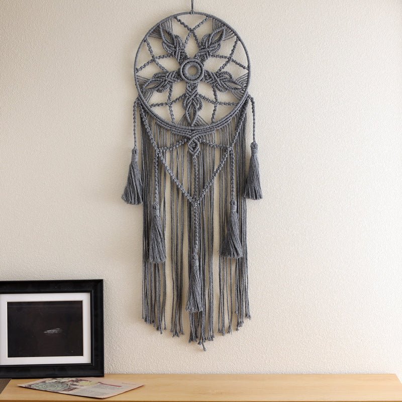 Attrape Rêve Macramé Artisanal Cadeau Sommeil Paisible - Biloria
