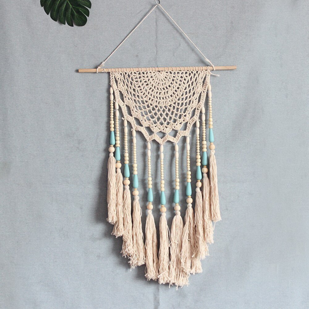 Attrape Rêve Macramé Fait Main pour un Sommeil Réparateur - Biloria