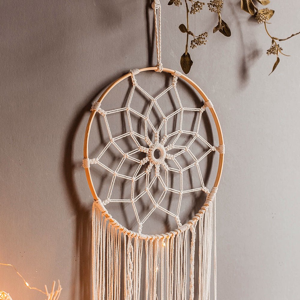 Attrape Rêve Macramé pour un Sommeil Serein - Biloria