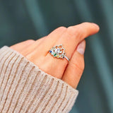 Bague 7 Chakras Lotus Argent 925 – Harmonie et Équilibre - Biloria