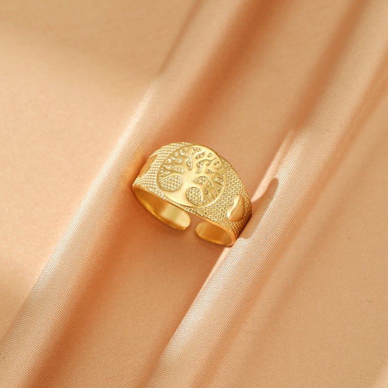 Bague Arbre de Vie Ajustable – Bien-être et Connexion - Biloria