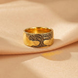 Bague Arbre de Vie Renaissance - Symbole de Renouveau Spirituel - Biloria