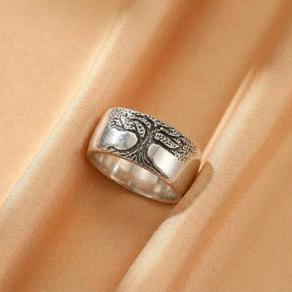 Bague Arbre de Vie Renaissance - Symbole de Renouveau Spirituel - Biloria