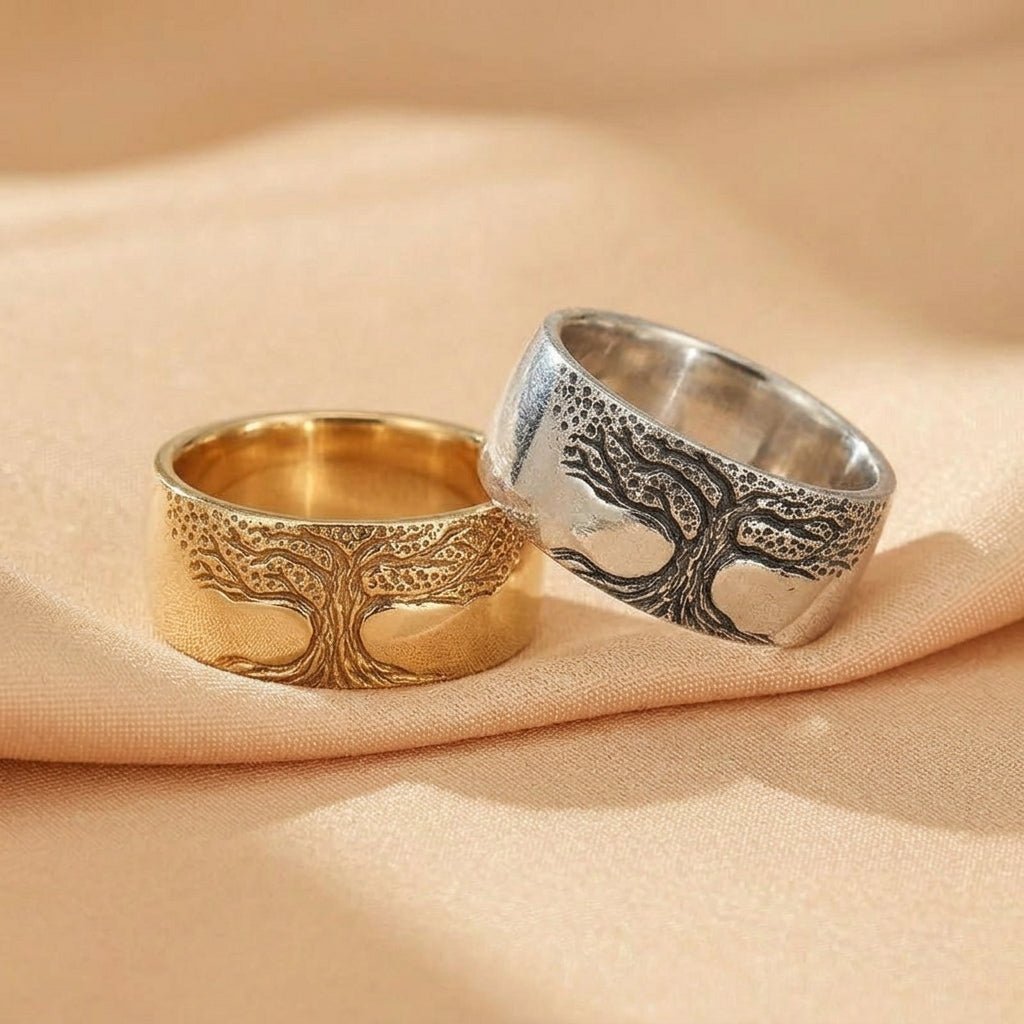 Bague Arbre de Vie Renaissance - Symbole de Renouveau Spirituel - Biloria